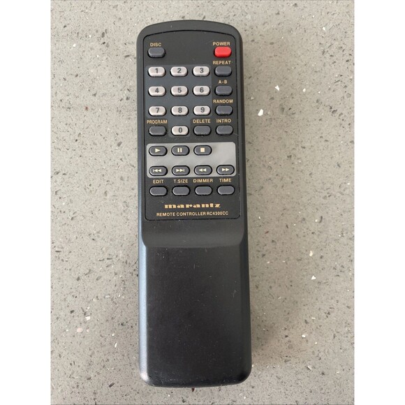 Marantz RC4300CC Remote Control For MARANTZ CC4001 Audio System Tested Works - Picture 1 of 4